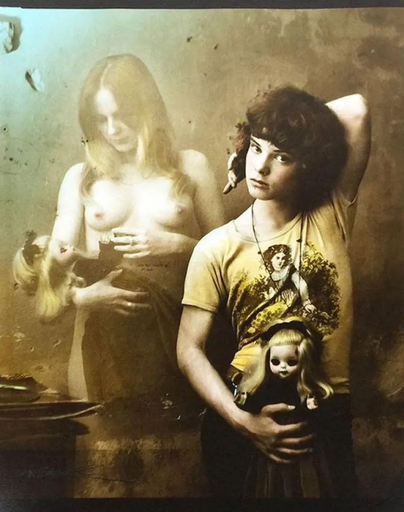 Pamono Jan Saudek, Model Print #110, Late 20th Century, Photograph> Photography