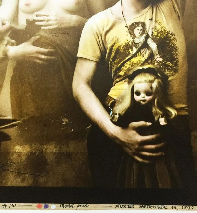 Pamono Jan Saudek, Model Print #110, Late 20th Century, Photograph> Photography
