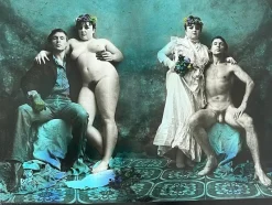 Hot Pamono Jan Saudek, Nude Portrait, 1984, Silver Gelatin Photograph
