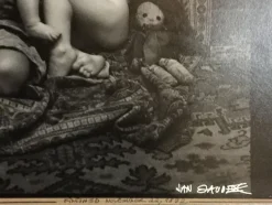 New Pamono Jan Saudek, Olga, Mother Again, Late 20th Century, Original Gelatine Photographic Print