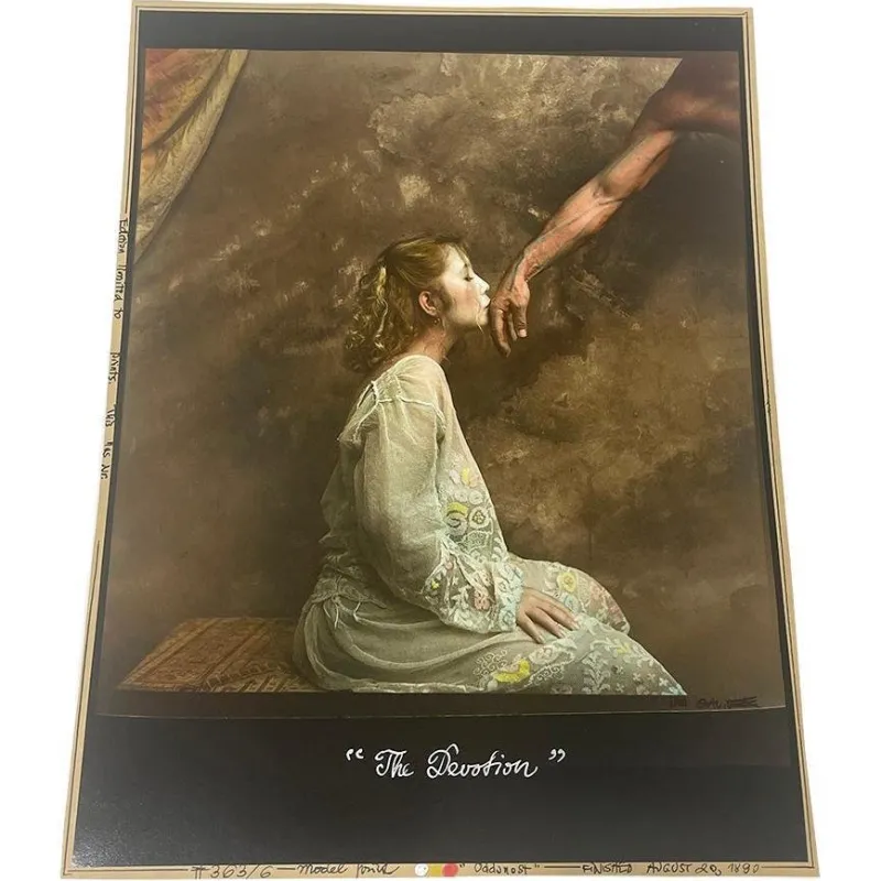 Best Pamono Jan Saudek, The Devotion #363/6, Original Photograph, 1990