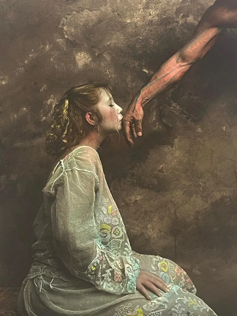 Best Pamono Jan Saudek, The Devotion #363/6, Original Photograph, 1990
