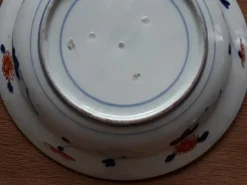 Pamono Japanese Arita Porcelain Dish with Imari Carp Decor, Japan