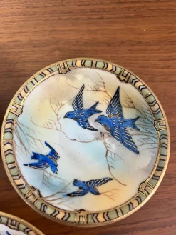 Discount Pamono Japanese Bowls, 1890s, Set of 3