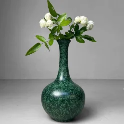 Online Pamono Japanese Ceramic Ikebana Vase by Yōzan, 1980s