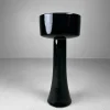 Best Pamono Japanese Ceramic Ikebana Vase on Tall Foot, 1960s