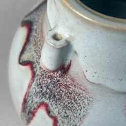 Pamono Japanese Ceramic Ikebana Vase, 1980s><noscript><img width=