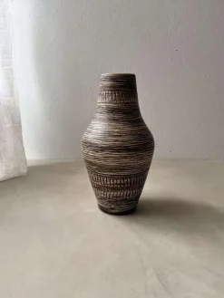 Pamono Japanese Ceramic Spara Floor Vase, 1970s> Vases