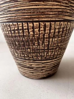 Pamono Japanese Ceramic Spara Floor Vase, 1970s> Vases