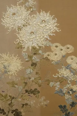 Pamono Japanese Chrysanthemum Screen, 1890><noscript><img width=