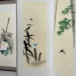 New Pamono Japanese Folding Screen, 1950s
