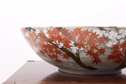Pamono Japanese Hand-Painted Ceramic Bowl><noscript><img width=