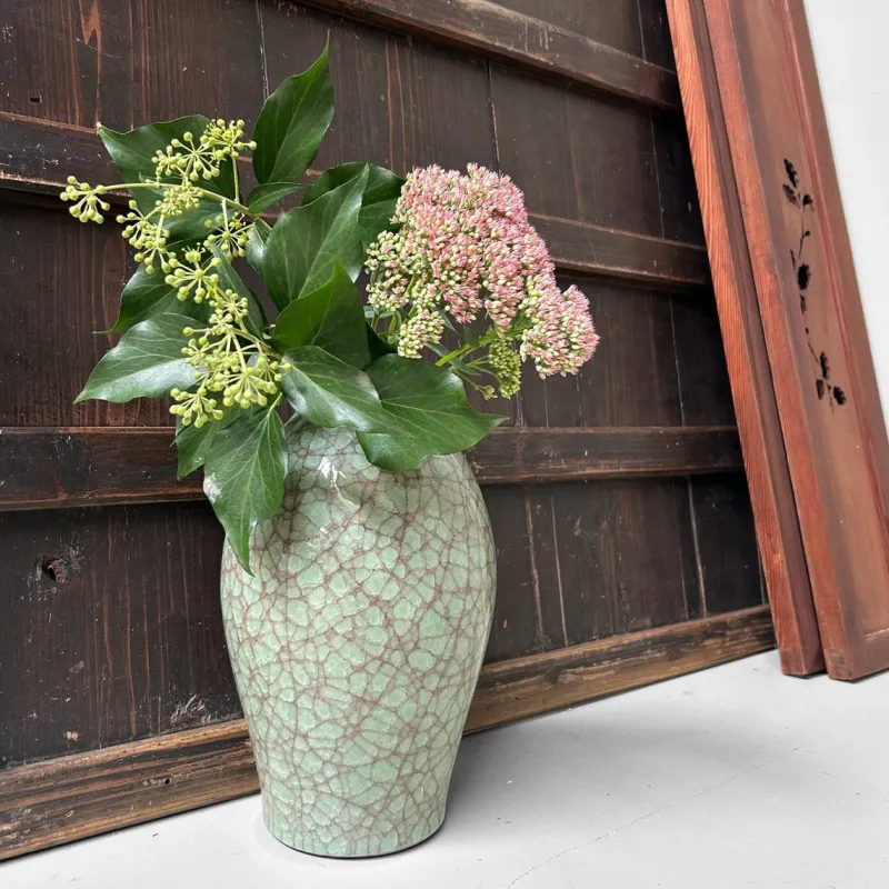 Pamono Japanese Ikebana Vase from Tachikichi Ryokusui, 1970s> Vases