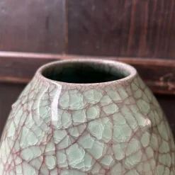 Pamono Japanese Ikebana Vase from Tachikichi Ryokusui, 1970s><noscript><img width=