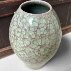 Pamono Japanese Ikebana Vase from Tachikichi Ryokusui, 1970s><noscript><img width=