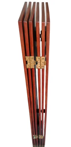 Pamono Japanese Lacquer Screen with Six Leaves><noscript><img width=