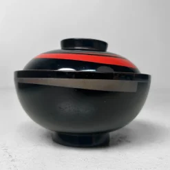 Pamono Japanese Lacquerware Bowls, 1970s, Set of 5><noscript><img width=