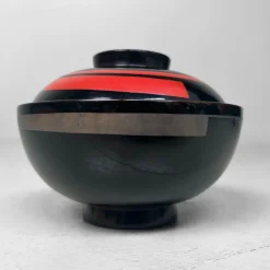 Pamono Japanese Lacquerware Bowls, 1970s, Set of 5><noscript><img width=