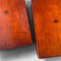 Outlet Pamono Japanese Lacquerware Storage Chests, 1920s, Set of 2