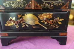 Clearance Pamono Japanese Meiji Lacquered Cabinet