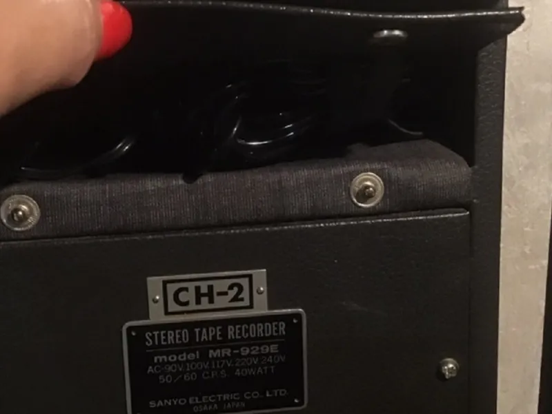 Sale Pamono Japanese Model MR-929E Portable Stereophonic Tape Recorder from Sanyo, 1960s