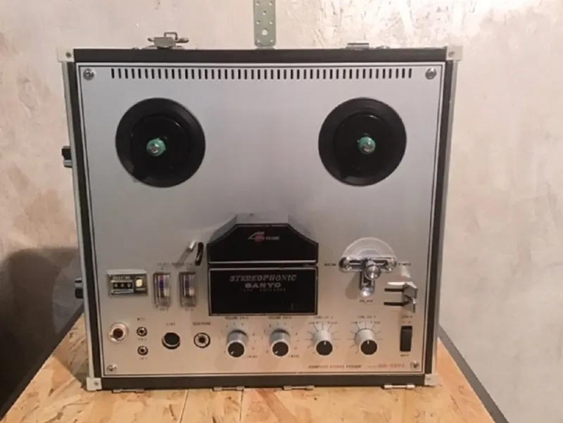 Sale Pamono Japanese Model MR-929E Portable Stereophonic Tape Recorder from Sanyo, 1960s