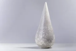 Pamono Japanese Modern Raku White Ceramic Essenza Sculpture Raku> Decorative Objects