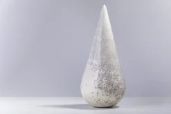 Pamono Japanese Modern Raku White Ceramic Essenza Sculpture Raku><noscript><img width=