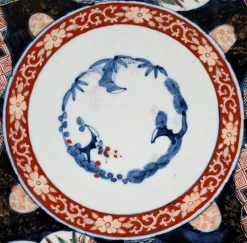 Outlet Pamono Japanese Porcelain Dish from Arita, 1890s