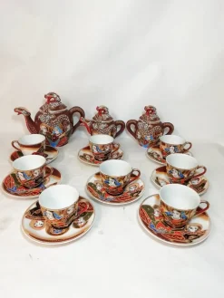Outlet Pamono Japanese Porcelain Set, 1980s, Set of 22
