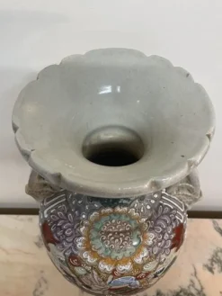 Pamono Japanese Satsuma Style Baluster Vase><noscript><img width=