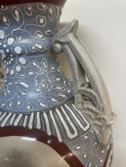 Pamono Japanese Satsuma Style Baluster Vase><noscript><img width=