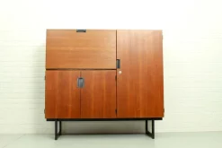 Discount Pamono Japanese Series CU01 Highboard by Cees Braakman for Pastoe, 1960s