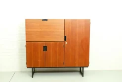 Discount Pamono Japanese Series CU01 Highboard by Cees Braakman for Pastoe, 1960s