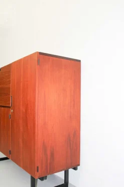 Discount Pamono Japanese Series CU01 Highboard by Cees Braakman for Pastoe, 1960s
