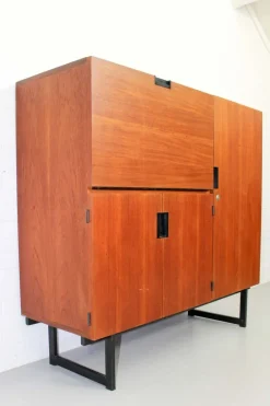 Discount Pamono Japanese Series CU01 Highboard by Cees Braakman for Pastoe, 1960s
