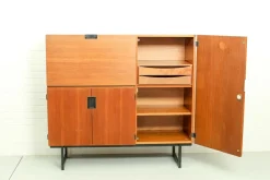 Discount Pamono Japanese Series CU01 Highboard by Cees Braakman for Pastoe, 1960s