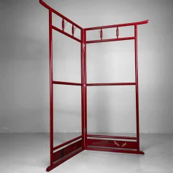 Hot Pamono Japanese Wooden Kimono Hanger, 1920s