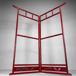 Hot Pamono Japanese Wooden Kimono Hanger, 1920s