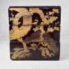 Hot Pamono Japanese Wooden Lacquered Stacking Box, 1890s