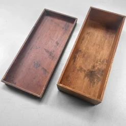 Pamono Japanese Wooden Storage Box, 1930s><noscript><img width=