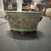 Pamono Jardinière in Barbotine Ceramic> Planters And Jardiniere