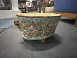Pamono Jardinière in Barbotine Ceramic><noscript><img width=