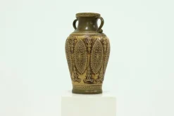 Pamono Jasba Vase in Earth Tones, 1960s> Vases