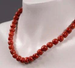 Sale Pamono Jasper Semi-Precious Stone Necklace, 1980s