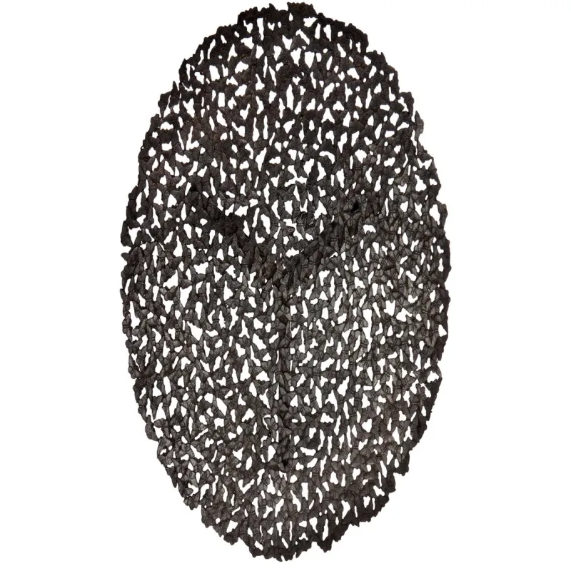Best Pamono Jean Blackened Bronze Lost Wax Cast Butterfly Wall Sculpture by Fred&Juul