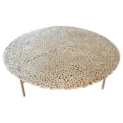 Online Pamono Jean Cast Butterfly Indoor or Outdoor Coffee Table in White Bronze by Fred & Juul
