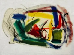 Pamono Jean Patricia Taprell Clark, Abstract Composition, Oil on Board, Mid-20th Century, Framed> Abstraction