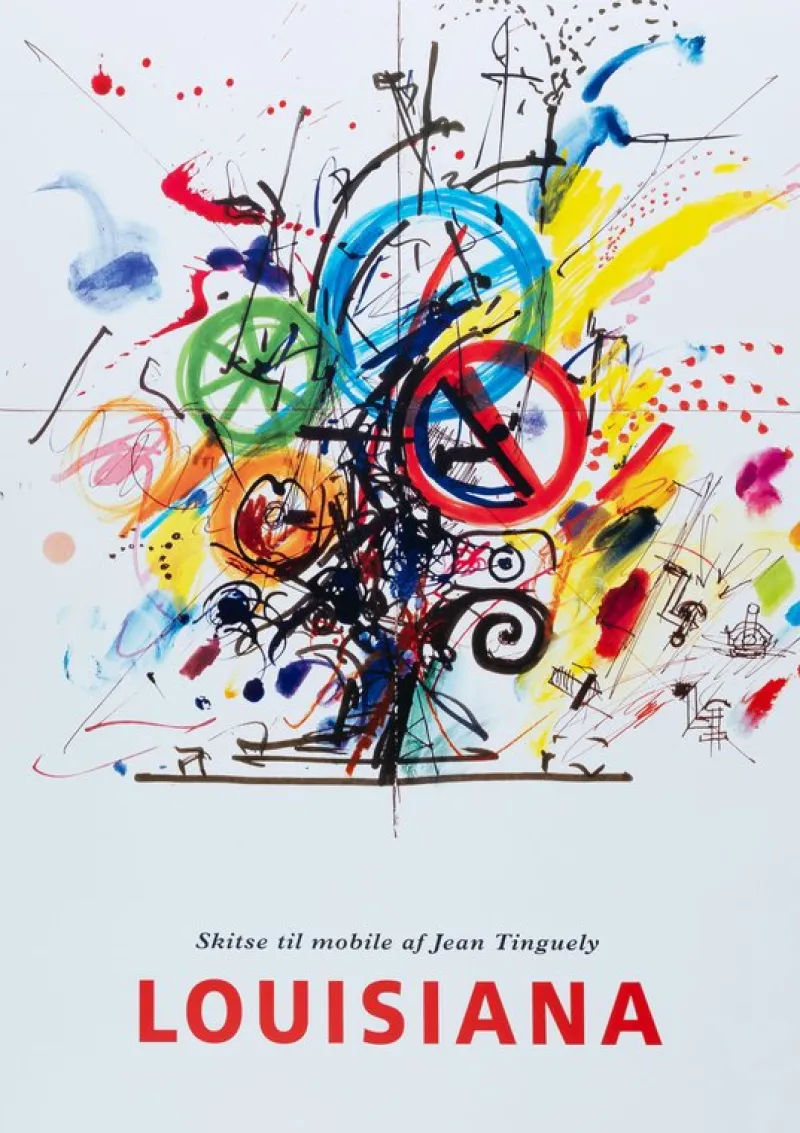 Outlet Pamono Jean Tinguely Meta Poster