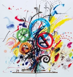 Outlet Pamono Jean Tinguely Meta Poster